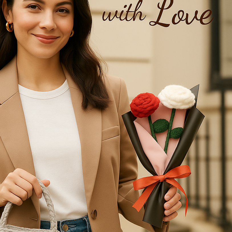 Blooming Garden Crochet Flower Set