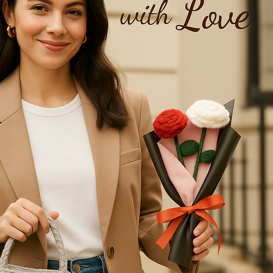 Blooming Garden Crochet Flower Set