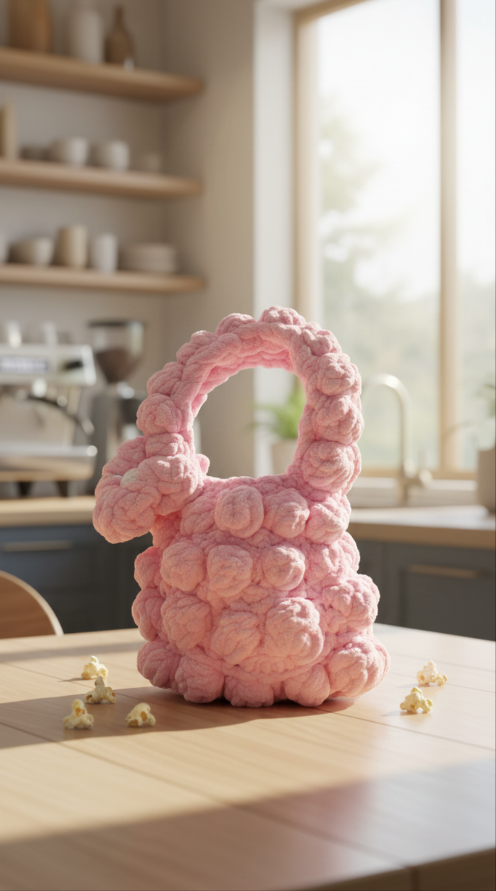 Handmade Crochet Popcorn Handbag for Women – Trendy Boho Tote | Bunai By Shirin